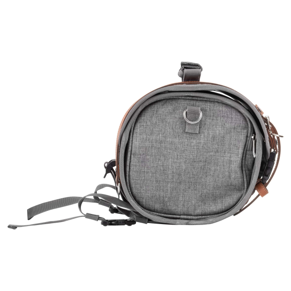 Tasche/Koffer für Gepäckträger - "Classic" - 10 Liter - grau